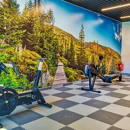 Апартаменты Pastelowy B15 Z Basenem, Sauna, Jacuzzi, Silownia-5d Шклярска-Поремба